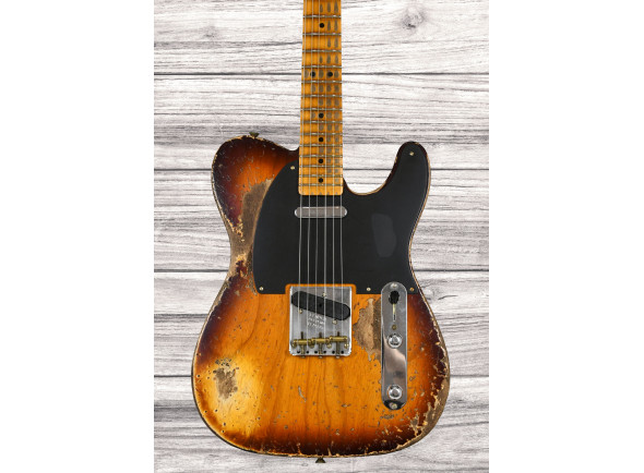 Fender Custom Shop 1952 Telecaster Super Heavy Relic 1-Piece Quartersawn MN Aged 2-Color Sunburst Fender Custom Shop 1952 Telecaster Super Heavy Relic 1-Piece Quartersawn MN Aged 2-Color Sunburst